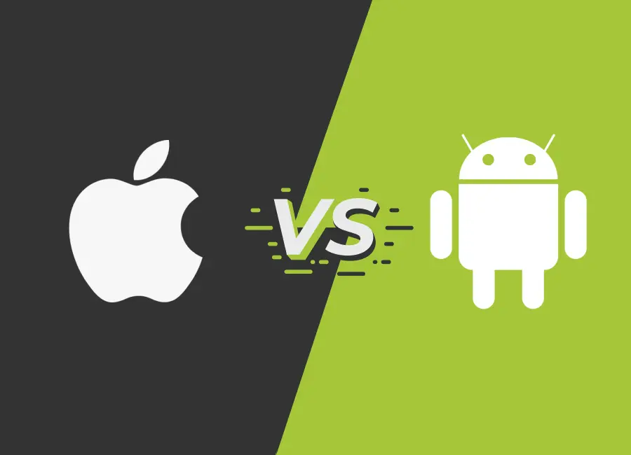 iOS contre Android